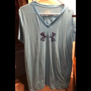 Women’s Under Amour XL Blue V neck